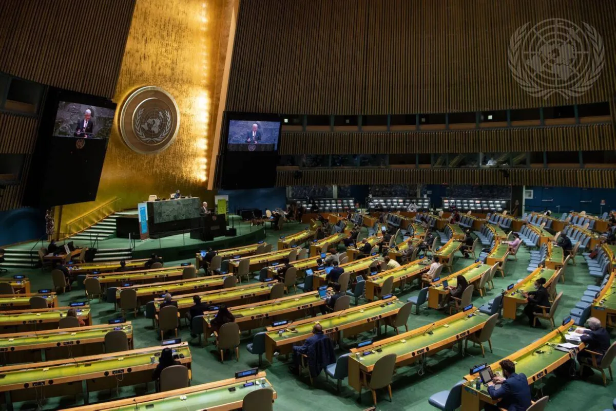 Assemblée générale de l'ONU.