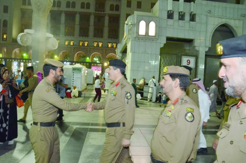 مدير شرطة المدينة المنورة يتفقد الاستعدادات لخطة رمضان