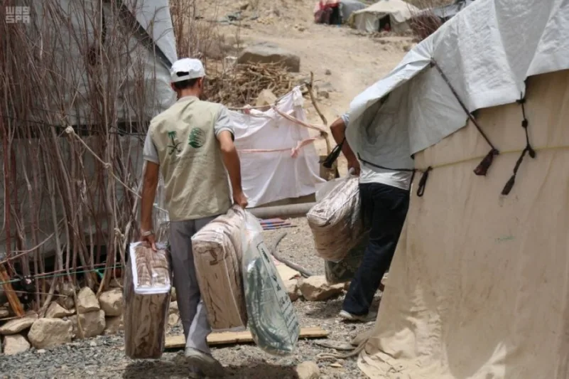 مساعدات سعودية لـ4566 يمنياً في مأرب