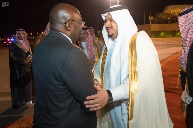 نائب رئيس جمهورية غانا يصل الرياض