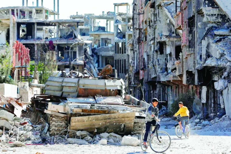 32 منشأة للأونروا مدمرة بالكامل في مخيم اليرموك بريف دمشق