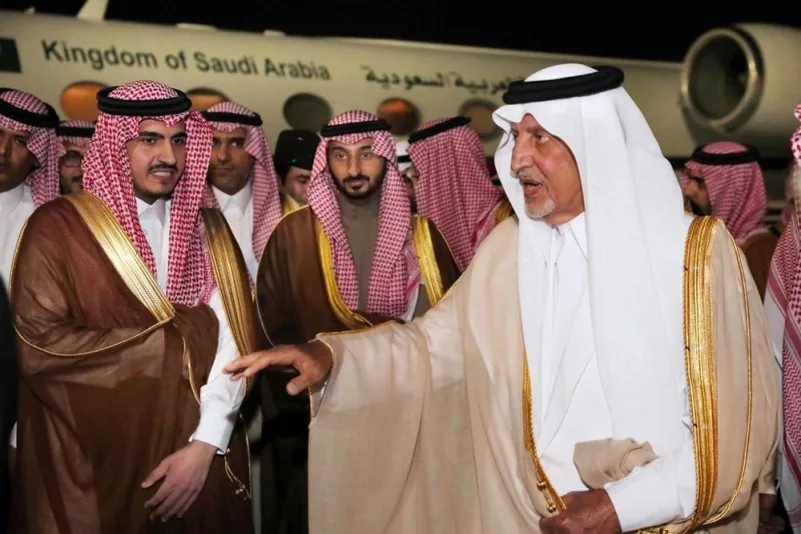 أمير منطقة مكة يستقبل نائبه ووزير الحرس الوطني