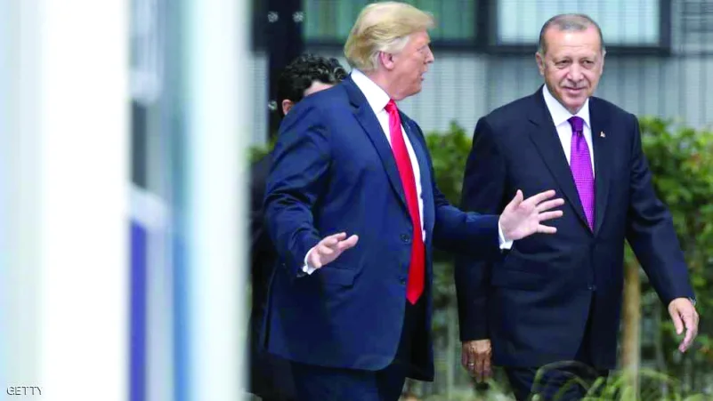 بعد التهديد الأمريكي..أردوغان وترامب يبحثان «المنطقة الآمنة» بسوريا