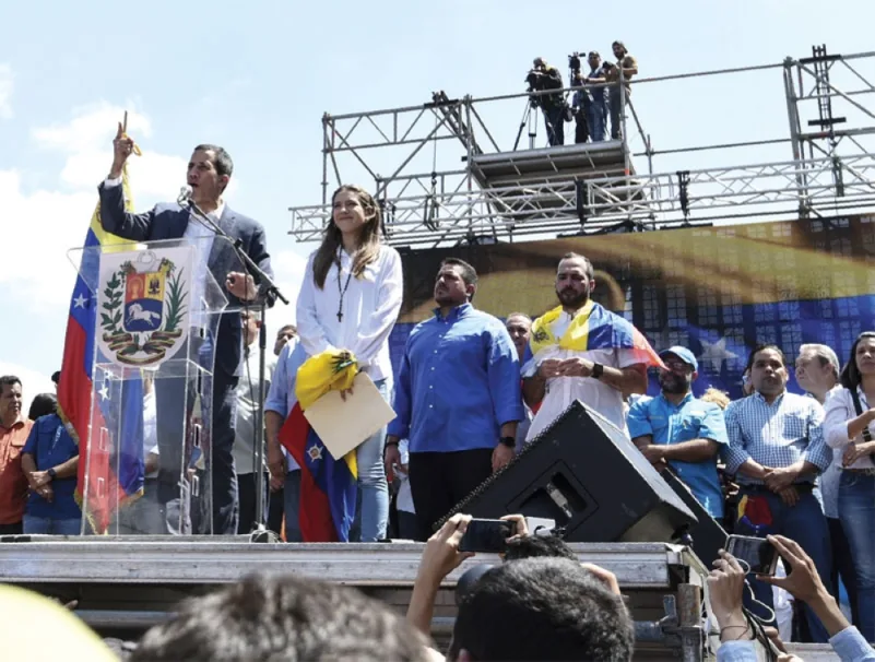 غوايدو يدعو الفنزويليين لمزيد من التظاهرات للإطاحة بمادورو