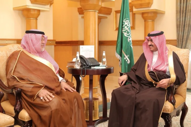 نائب أمير مكة يستقبل مديري فرعي الخارجية والتجارة
