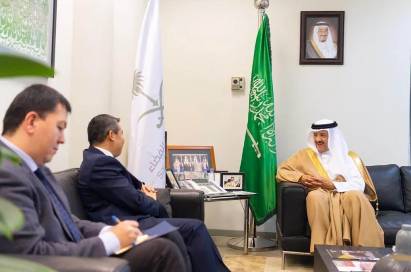 رئيس "الهيئة السعودية للفضاء" يستقبل سفير كازاخستان