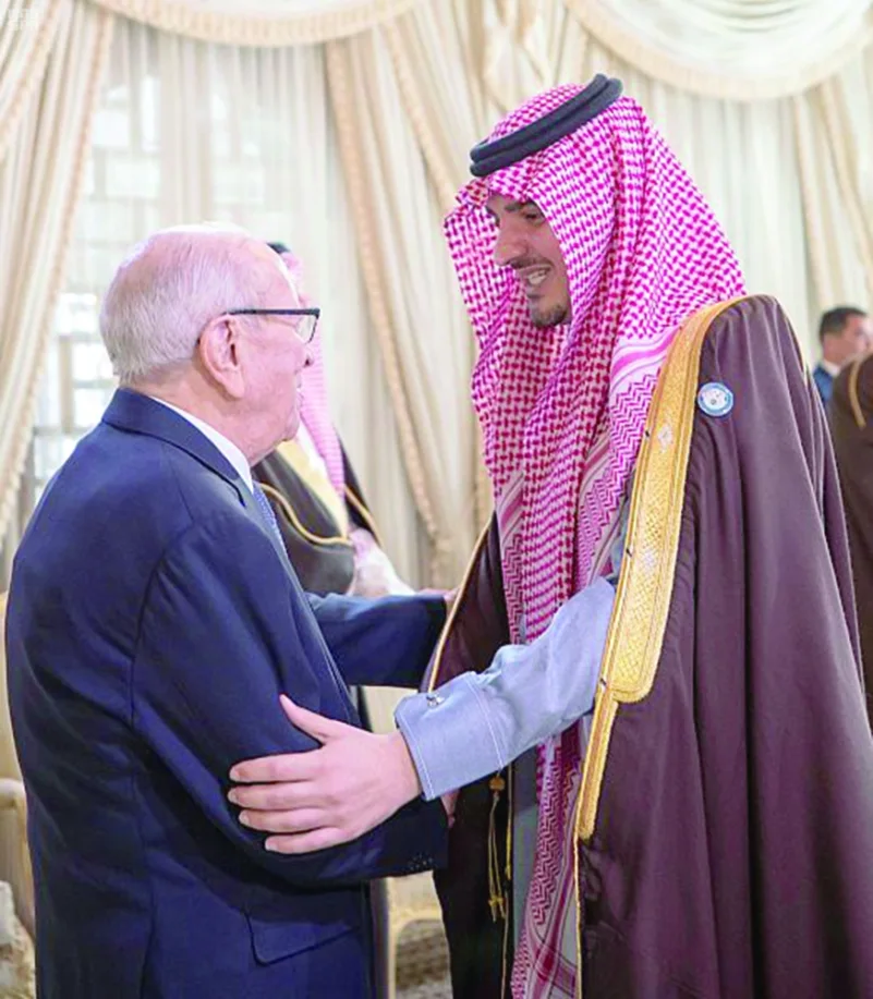 الرئيس التونسي يبحث مع عبدالعزيز بن سعود العلاقات والمستجدات