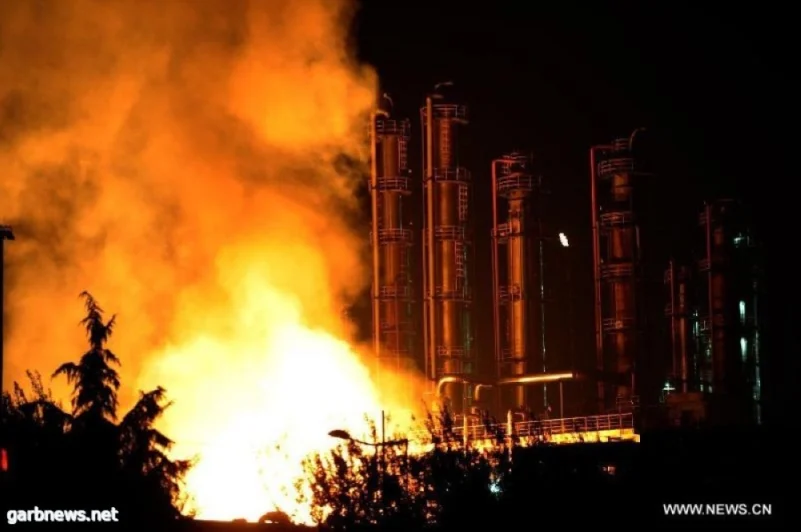 انفجار يهز مصنع كيمياويات شرق الصين وحصيلة الإصابات غير معروفة