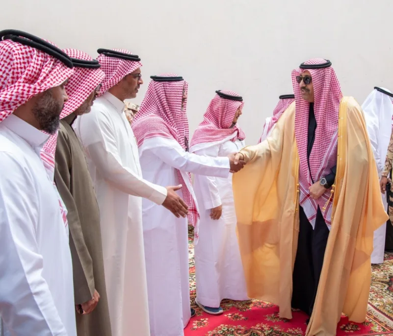 أمير الباحة لأبناء الفقيد المليص: أنا موجود في مكان الوالد رحمه الله