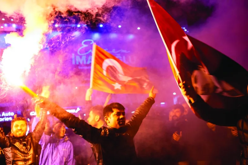 هزيمة حزب أردوغان في أنقرة وإسطنبول في الانتخابات البلدية