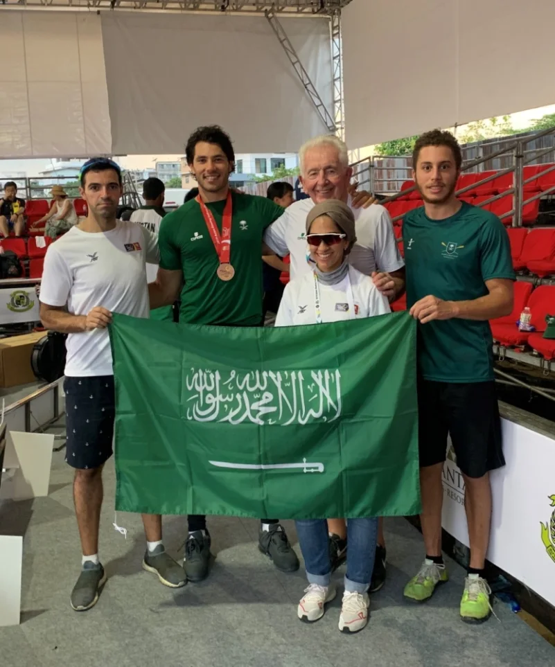 رضا يحقق أول ميدالية للسعودية في التجديف