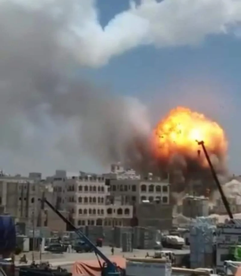 الجيش اليمني: حادثة "سعوان" ناجمة عن انفجار في مخزن أسلحة وورشة ألغام