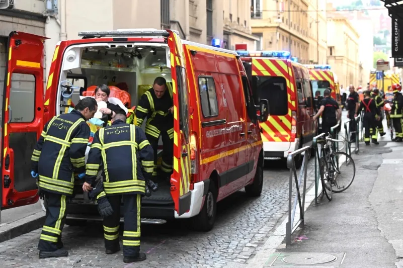 إصابة 8 أشخاص بانفجار في مدينة ليون الفرنسية