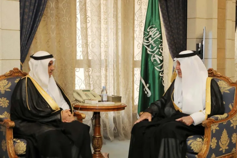 أمير منطقة مكة المكرمة يستقبل رئيس فرع النيابة العامة