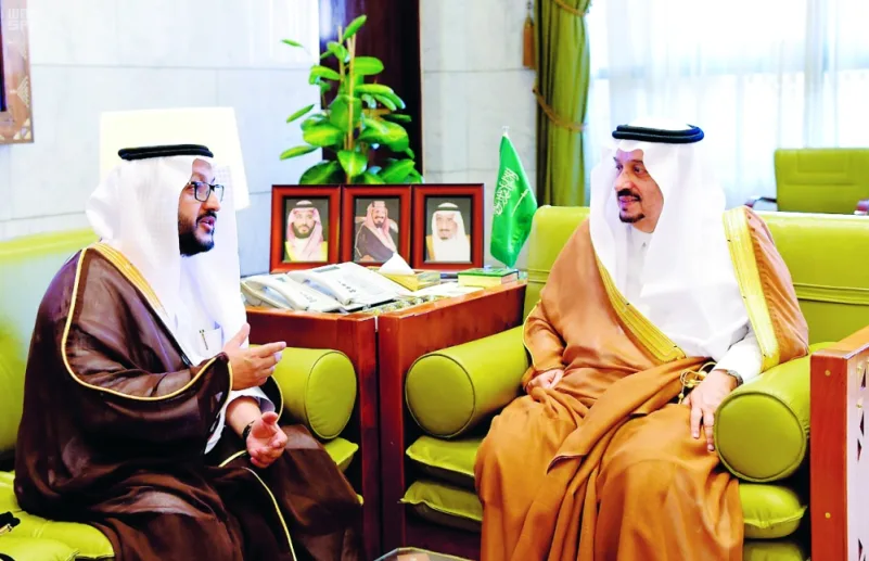 أمير الرياض يستقبل مدير عام الصحة الجديد