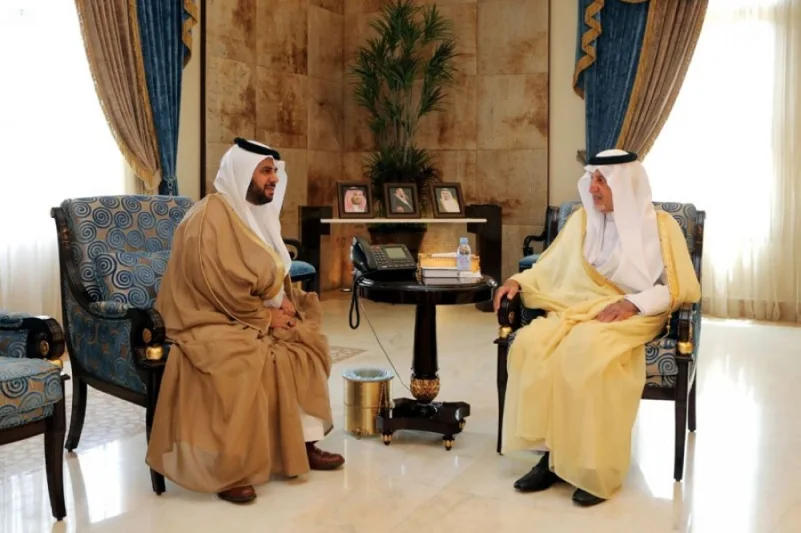 أمير مكة يستقبل مدير جامعة الطائف ومدير تعليم المنطقة