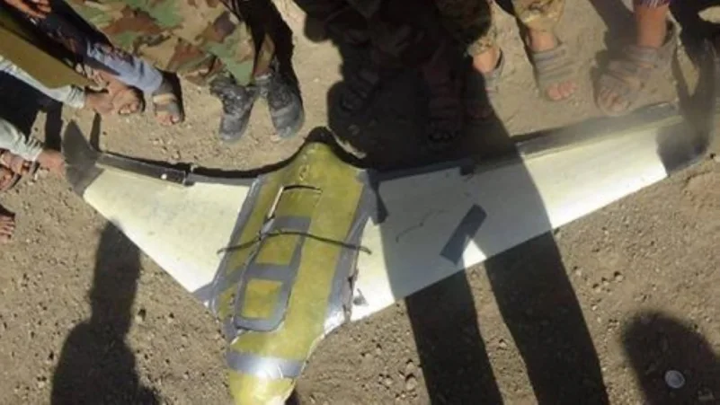 الجيش اليمني يسقط طائرة حوثية مسيّرة