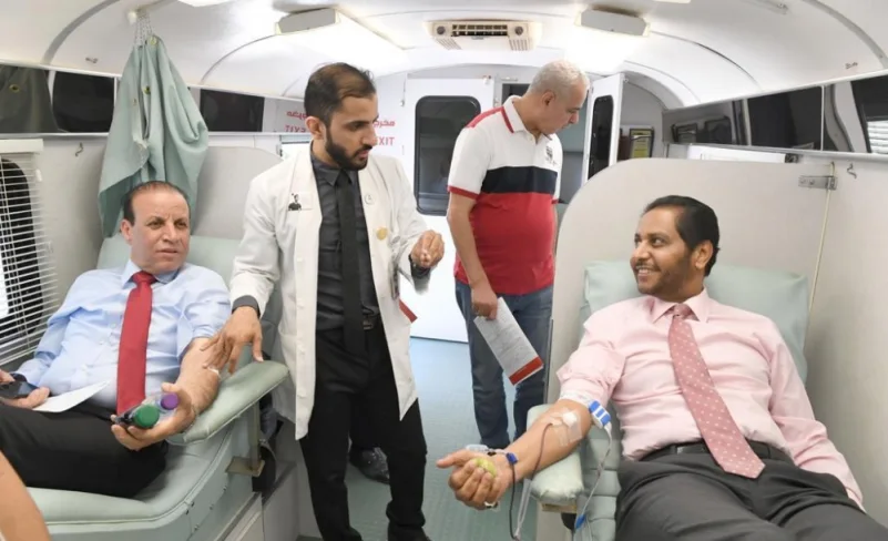 سفير جيبوتي يفتتح فعالية "يوم التبرع بالدم" بالرياض