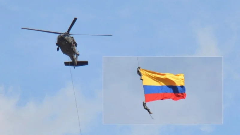 مقتل عسكريين كولومبيين إثر سقوطهما من مروحية