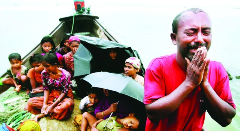 200 ألف من الروهينغا يحيون ذكرى مرور سنتين على نزوحهم إلى بنغلاديش