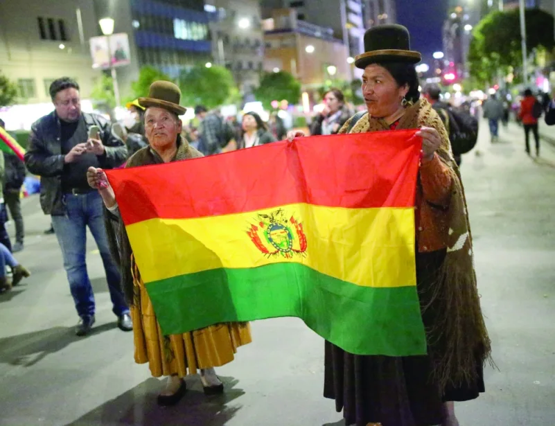 بوليفيا.. موراليس يستقيل: الانقلاب وقع