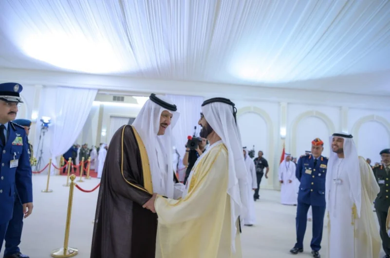 حاكم دبي يستقبل الأمير سلطان بن سلمان