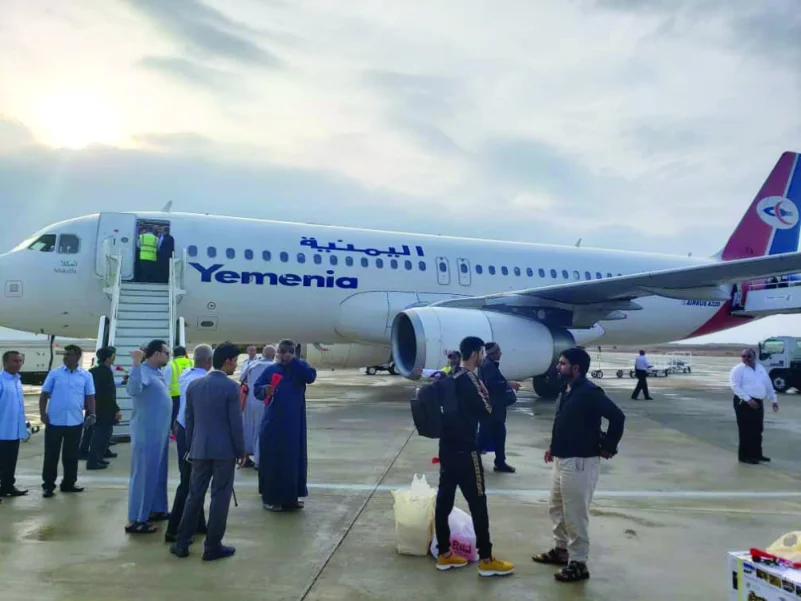 مطار الريان بحضرموت يستأنف نشاطه بوصول أولى الرحلات من القاهرة