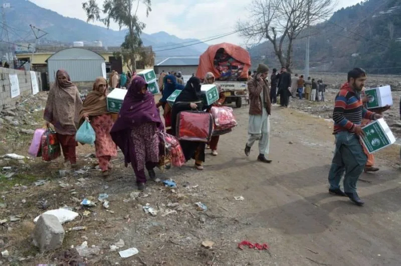 "سلمان للإغاثة" يوزع 540 حقيبة شتوية في إقليم كشمير
