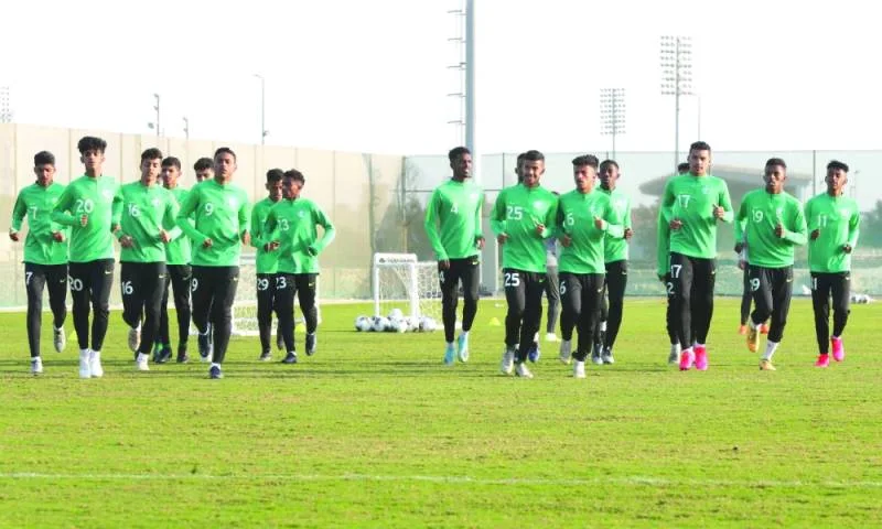 أخضر الشباب يبدأ الاستعداد لكأس العرب