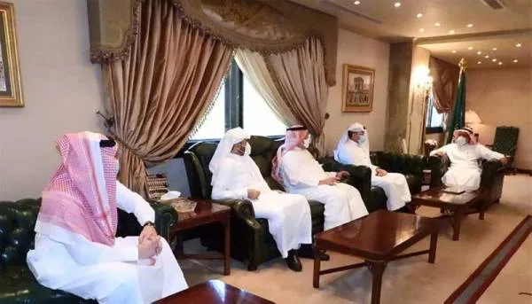 أمين العاصمة المقدسة يستقبل رئيس مجلس إدارة غرفة مكة المكرمة