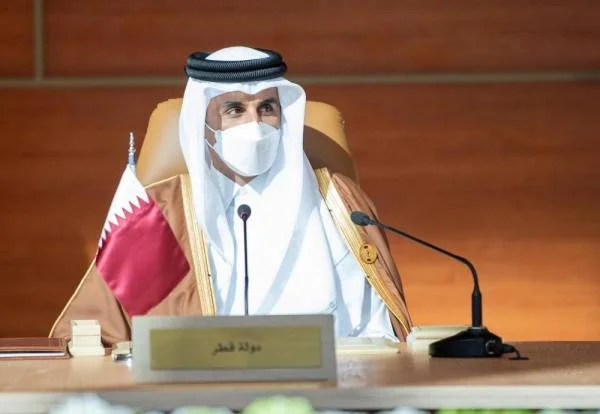 أمير قطر يغادر العلا