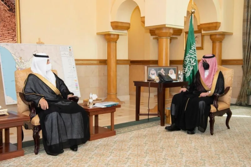 نائب أمير مكة يستقبل مدير منظمة "إيسيسكو" ومدير فرع "التجارة" بالمنطقة