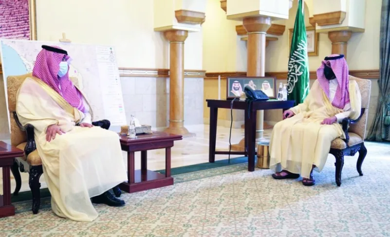 نائب أمير منطقة مكة يستقبل إدارة الوحدة