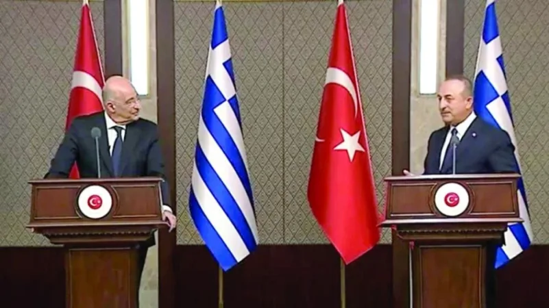 وزير خارجية تركيا لليونان: نرفض اتهامكم