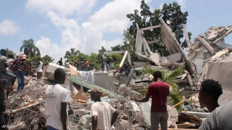 زلزال هايتي المدمر.. ارتفاع حصيلة الضحايا إلى 1297 قتيلا