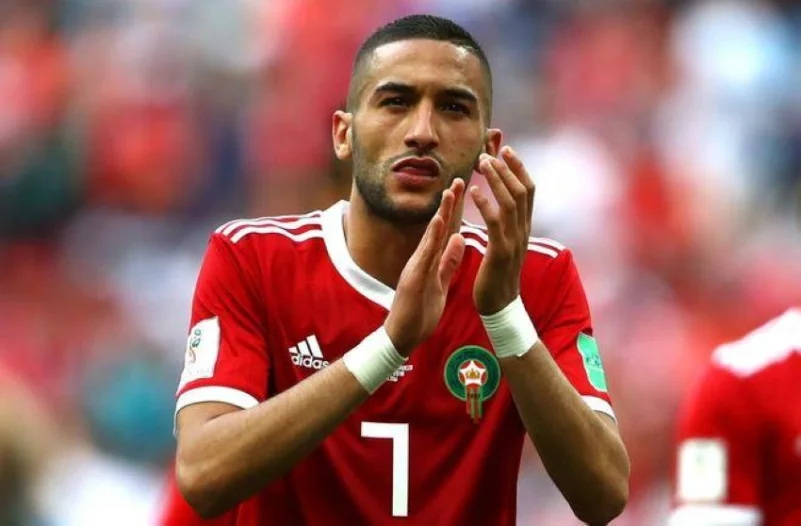 مدرب منتخب المغرب يستبعد زياش ويكشف السبب
