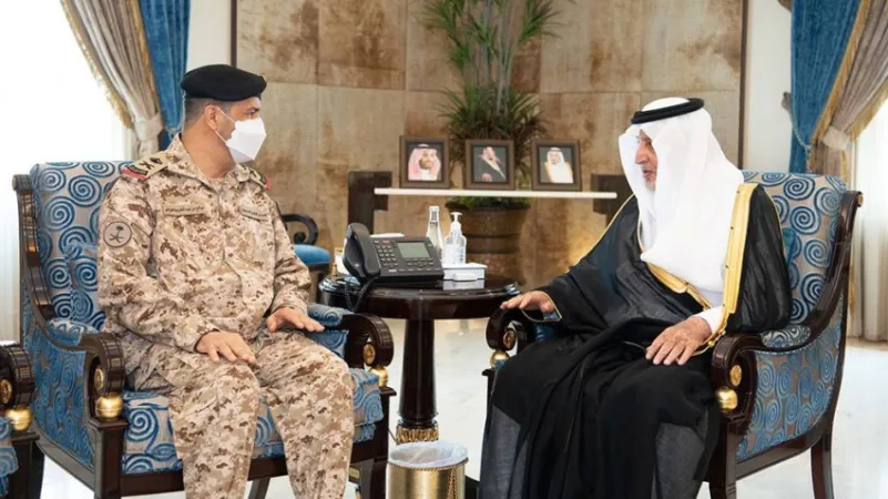 الأمير خالد الفيصل يستقبل مساعد وكيل الحرس الوطني للقطاع الغربي