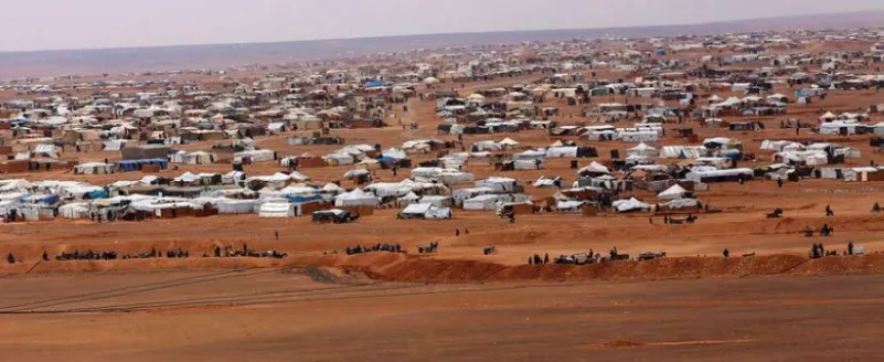 مأساة قاطني مخيم الركبان على الحدود السورية الأردنية