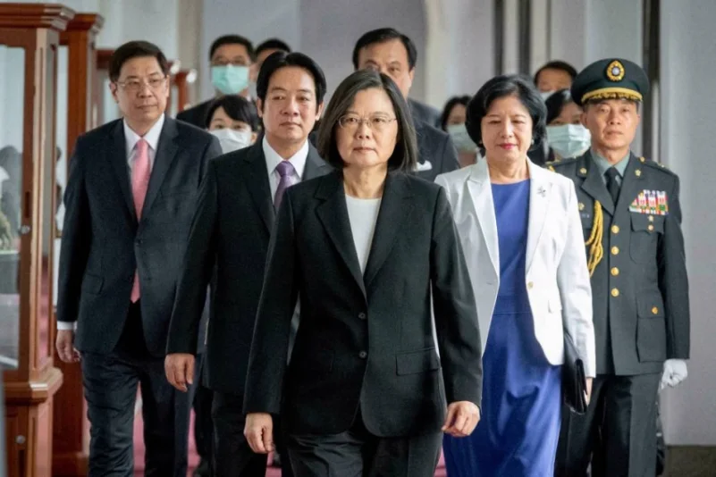 رئيسة تايوان : الجزيرة لن ترضخ للصين