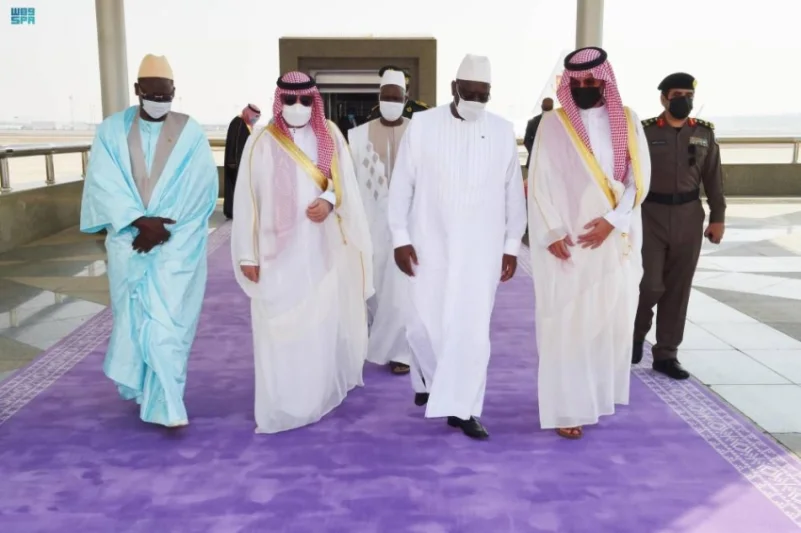رئيس جمهورية السنغال يصل إلى جدة