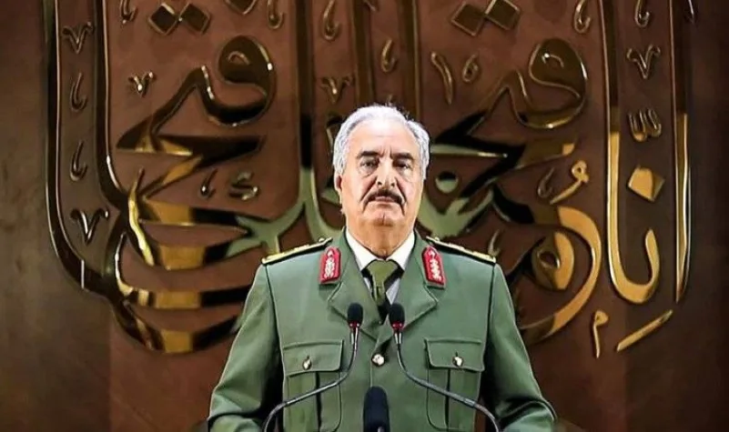 المشير خليفة حفتر يعلن ترشحه للانتخابات الرئاسية في ليبيا