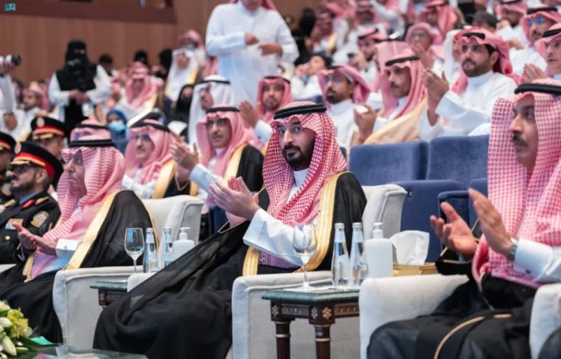 وزير الحرس الوطني يرعى حفل تخريج جامعة الملك سعود بن عبدالعزيز للعلوم الصحية "كاساو"
