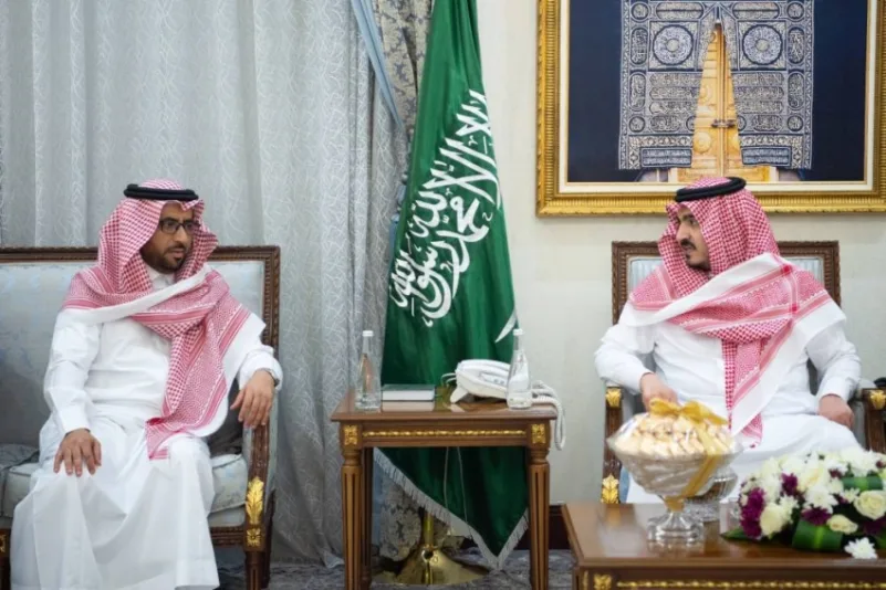 نائبِ أمير منطقة مكة المكرمة يستقبل الرئيس التنفيذي لشركة المياه الوطنية