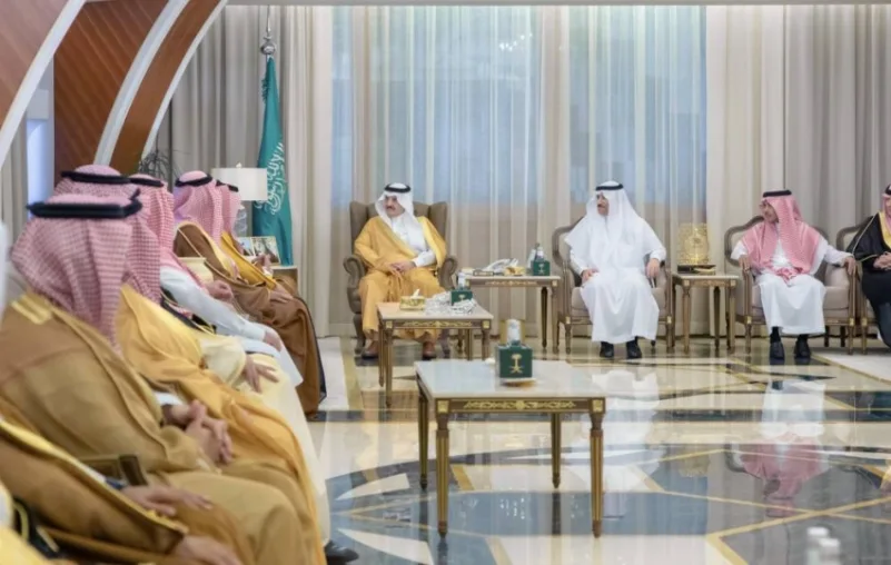 سعود بن نايف يستقبل مديري الشؤون الإدارية والمالية بإمارات المناطق