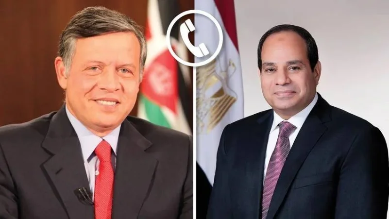 الرئيس المصري والعاهل الأردني يحذران من خطورة التصعيد العسكري في "القطاع"