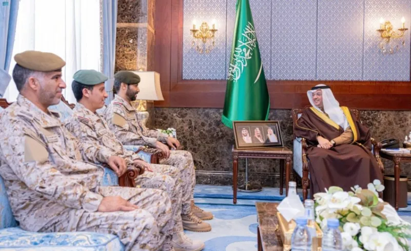 سعود بن طلال يطلع على جهود ومهام كتيبة الدفاع ضد أسلحة التدمير الشامل الأولى بالأحساء