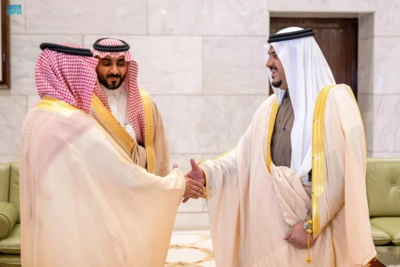 نائب أمير الرياض يستقبل مدير فرع "الرياضة" بالمنطقة