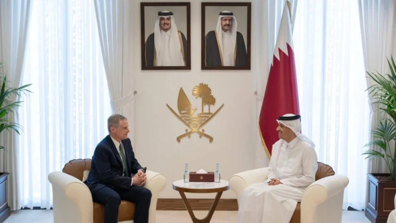 وزير خارجية قطر ومساعد نظيره الأمريكي يناقشان تطورات الأوضاع في المنطقة