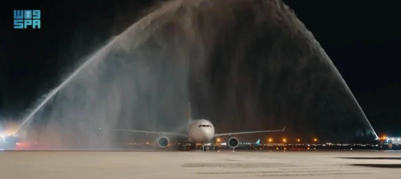 مطار الملك خالد الدولي يستقبل أولى رحلات خطوط شرق الصين الجوية