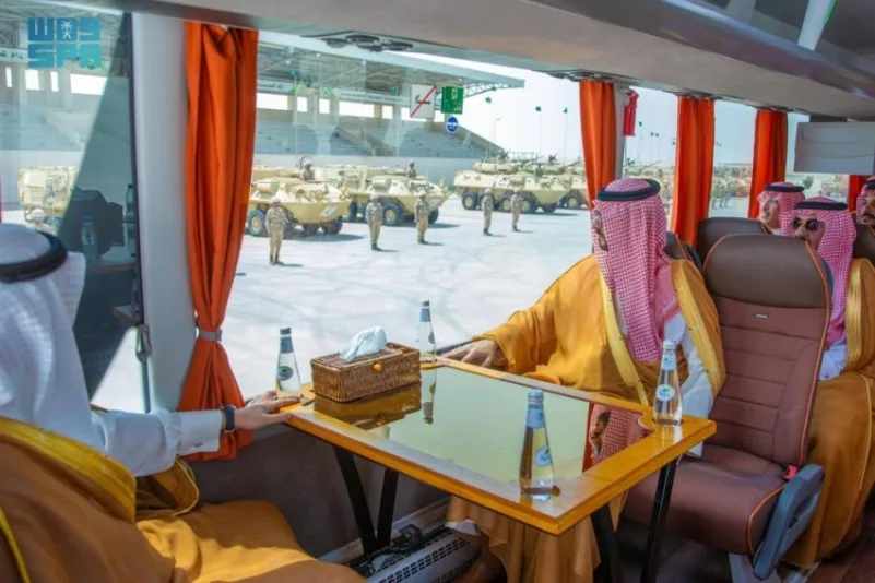 الأمير سعود بن بندر يتفقد وحدات القطاع الشرقي للحرس الوطني بمحافظة الأحساء